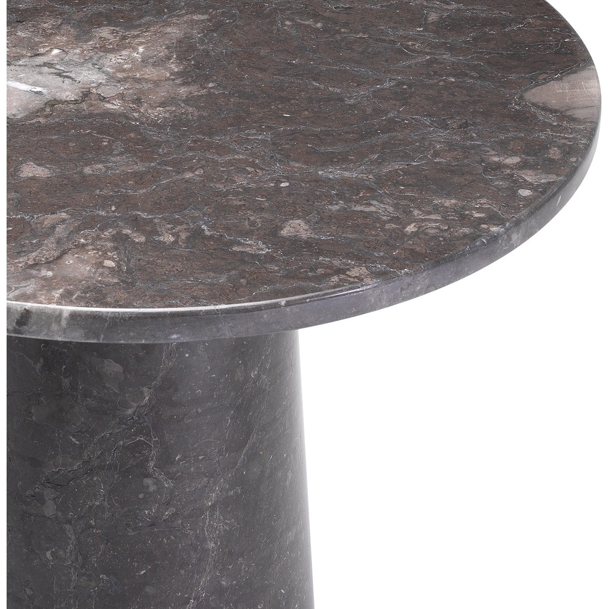 Eichholtz Terry Side Table in Grey Marble