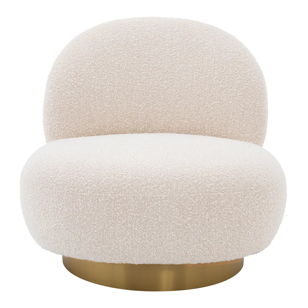 Clément Swivel Chair - Bouclé Cream Eichholtz 1