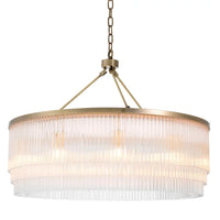 Eichholtz Hector Chandelier in Light Brushed Brass Finish