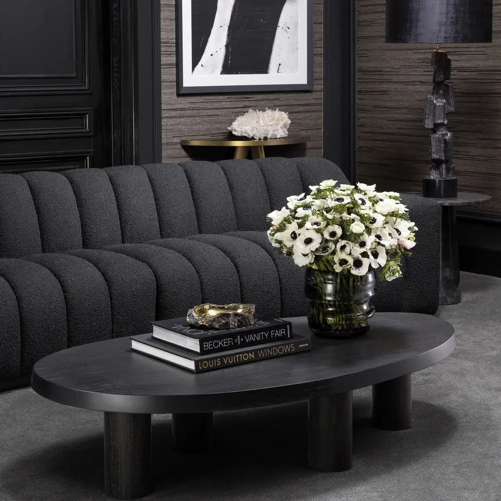 Eichholtz Prelude Coffee Table in Charcoal Grey Finish