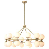 Eichholtz Hutchinson Chandelier in Antique Brass Finish