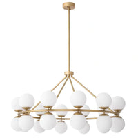 Eichholtz Hutchinson Chandelier in Antique Brass Finish