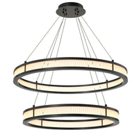 Eichholtz Damien Double Chandelier in Bronze Highlight Finish