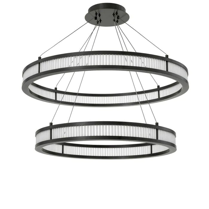 Eichholtz Damien Double Chandelier in Bronze Highlight Finish