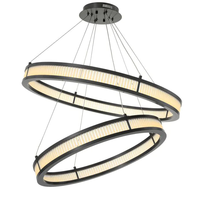 Eichholtz Damien Double Chandelier in Bronze Highlight Finish