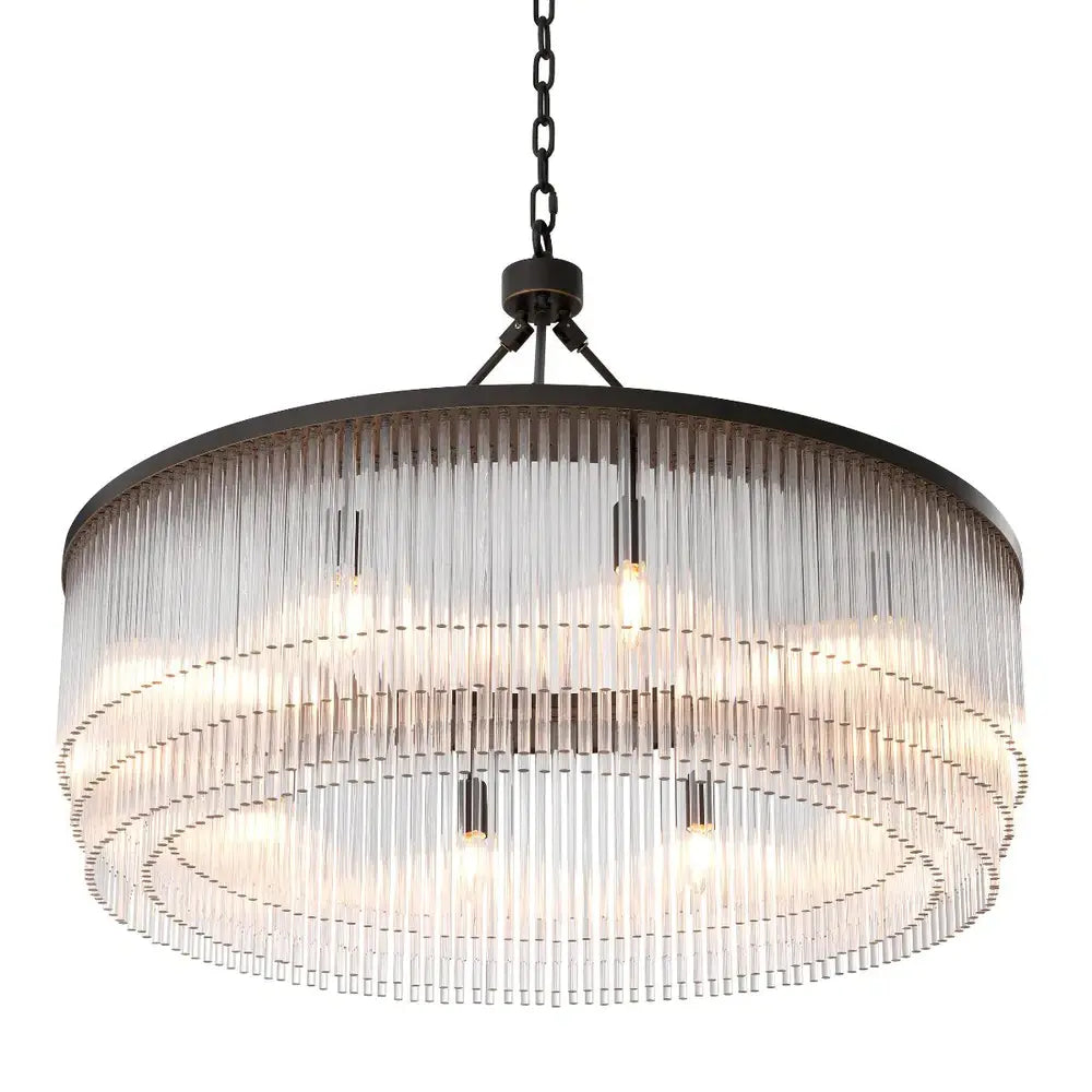 Hector Chandelier - Bronze Highlight Finish Eichholtz 2