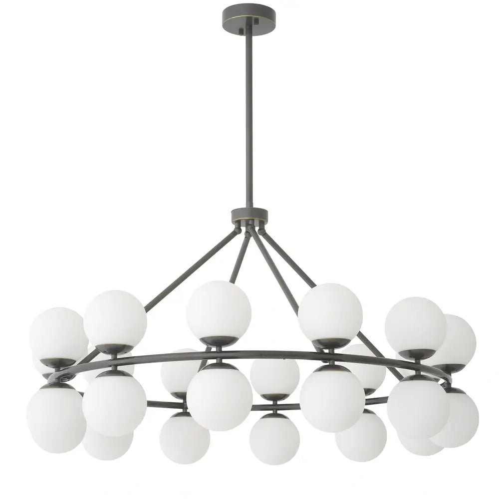 Eichholtz Hutchinson Chandelier in Bronze Highlight Finish