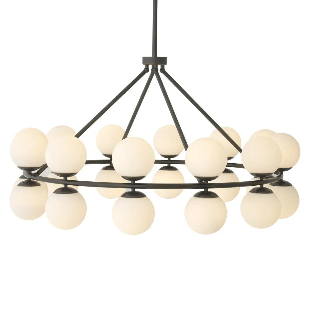 Eichholtz Hutchinson Chandelier in Bronze Highlight Finish