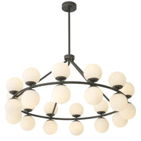 Eichholtz Hutchinson Chandelier in Bronze Highlight Finish