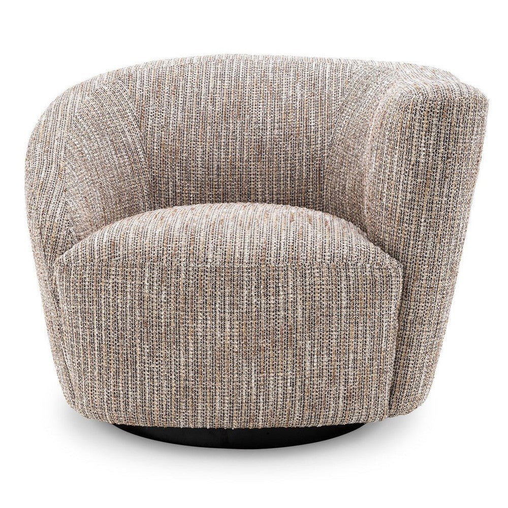 Colin Right Swivel Chair - Mademoiselle Beige Eichholtz 1