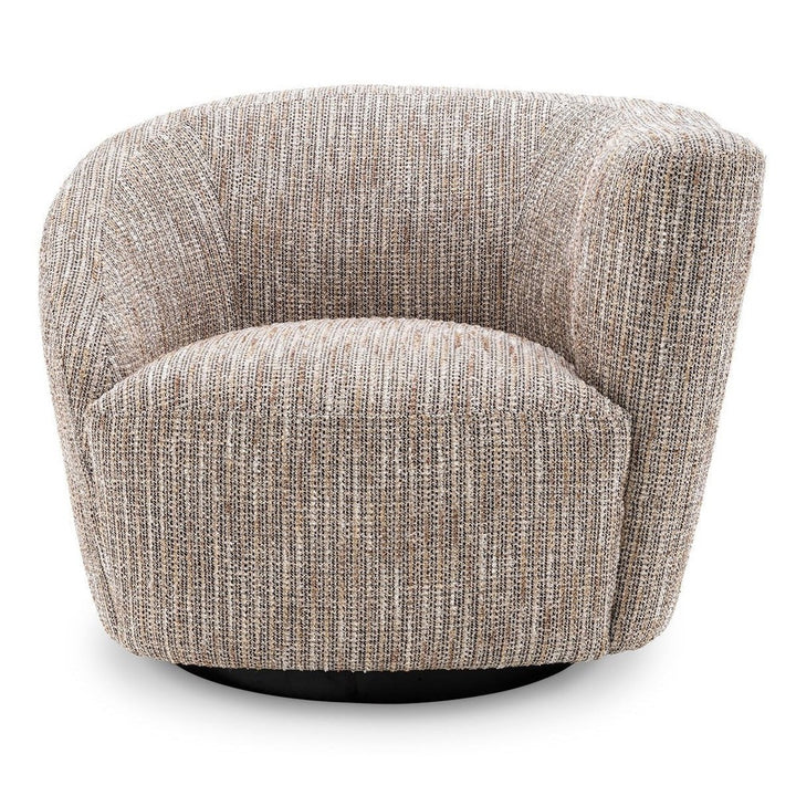 Colin Right Swivel Chair - Mademoiselle Beige Eichholtz 1