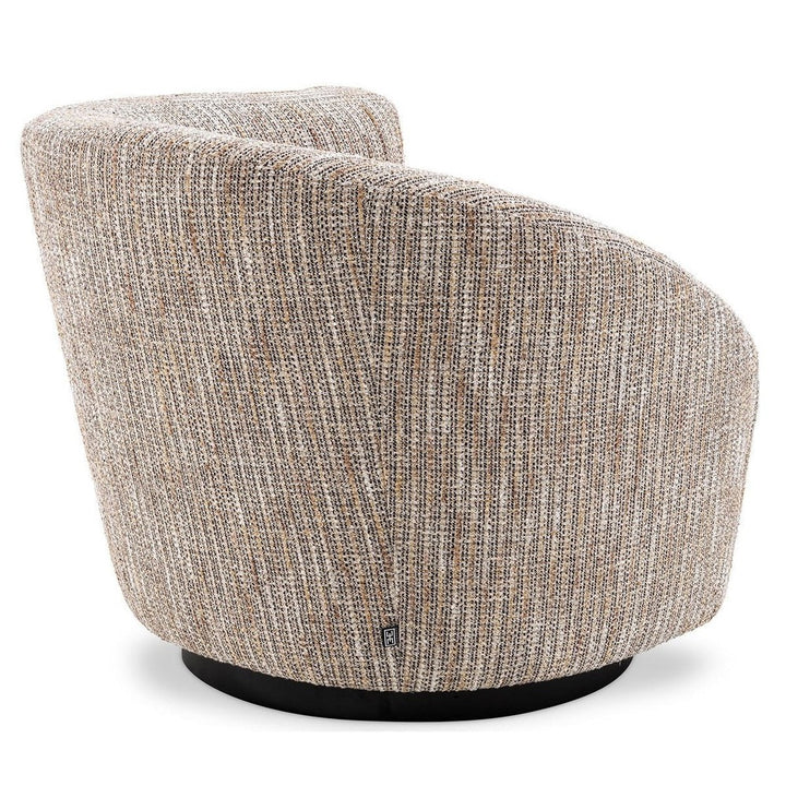 Colin Right Swivel Chair - Mademoiselle Beige Eichholtz 3