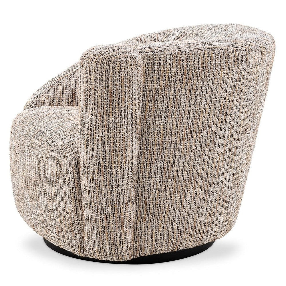 Colin Right Swivel Chair - Mademoiselle Beige Eichholtz 5