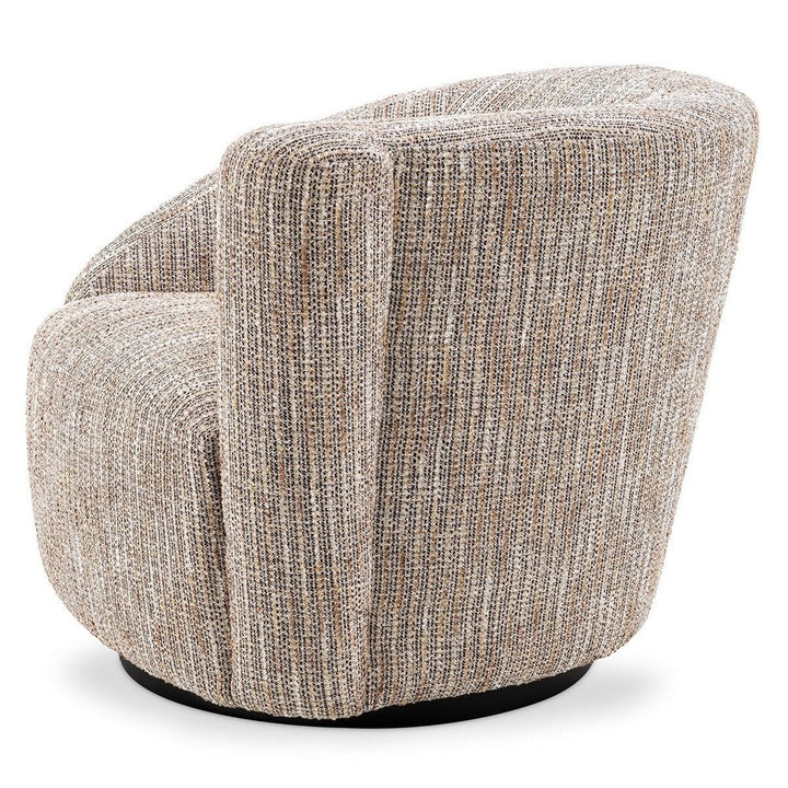 Colin Right Swivel Chair - Mademoiselle Beige Eichholtz 5