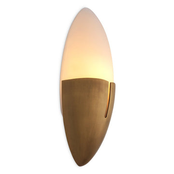 Eichholtz Bernina Wall Lamp in Antique Brass Finish