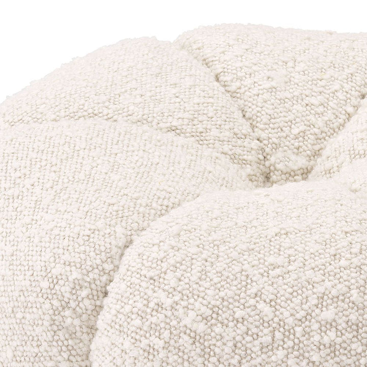Orchanic Bouclé Stool - Cream Eichholtz 3