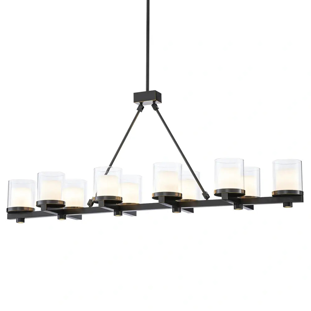 Eichholtz Donovan Chandelier in Bronze Highlight Finish