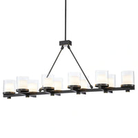 Eichholtz Donovan Chandelier in Bronze Highlight Finish