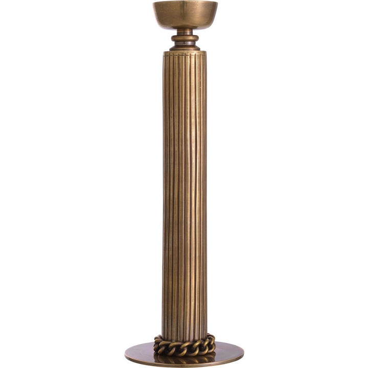 Le Dôme Candle Holder - Vintage Brass Finish Eichholtz 3