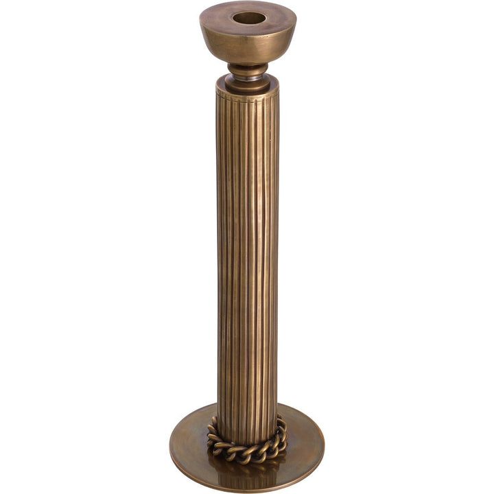 Le Dôme Candle Holder - Vintage Brass Finish Eichholtz 4
