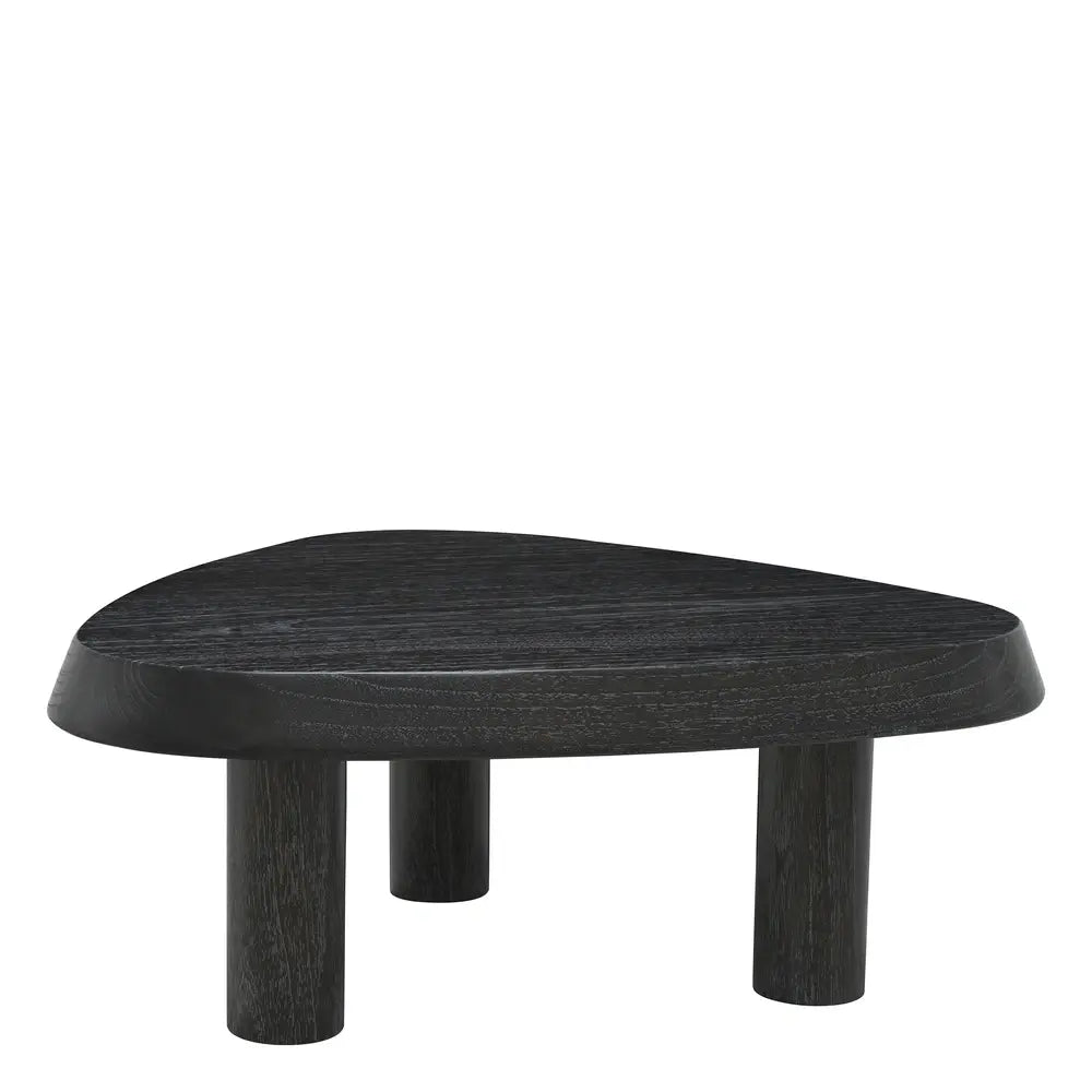 Eichholtz Briël Small Coffee Table in Charcoal Grey Veneer