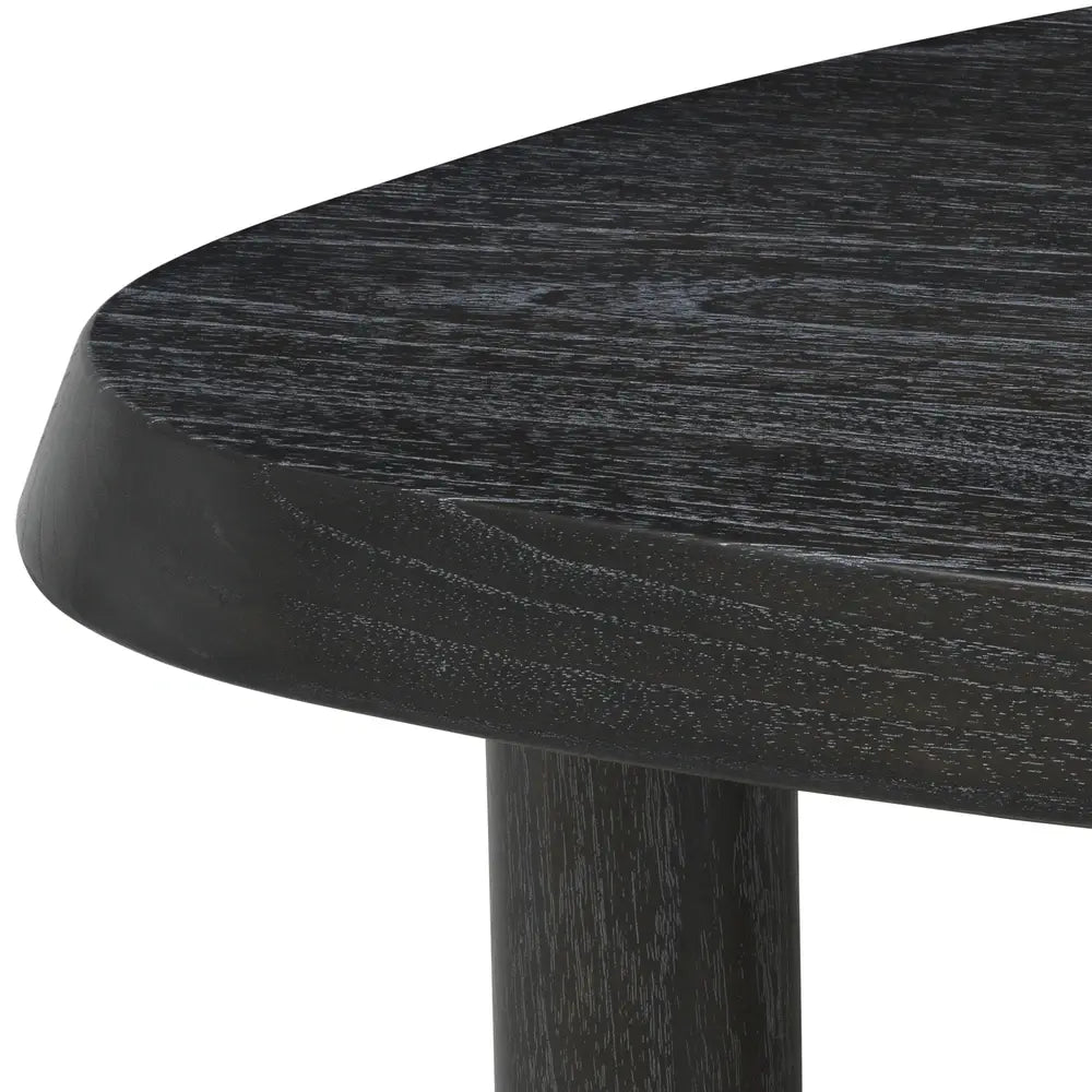 Eichholtz Briël Small Coffee Table in Charcoal Grey Veneer