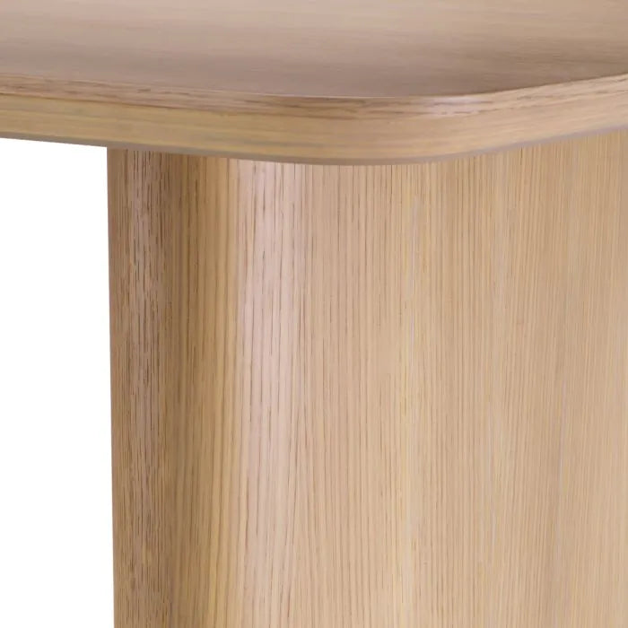 Eichholtz Bergman Dining Table in Natural Oak Veneer