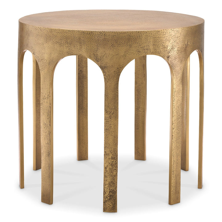Gardini Side Table - Vintage Brass