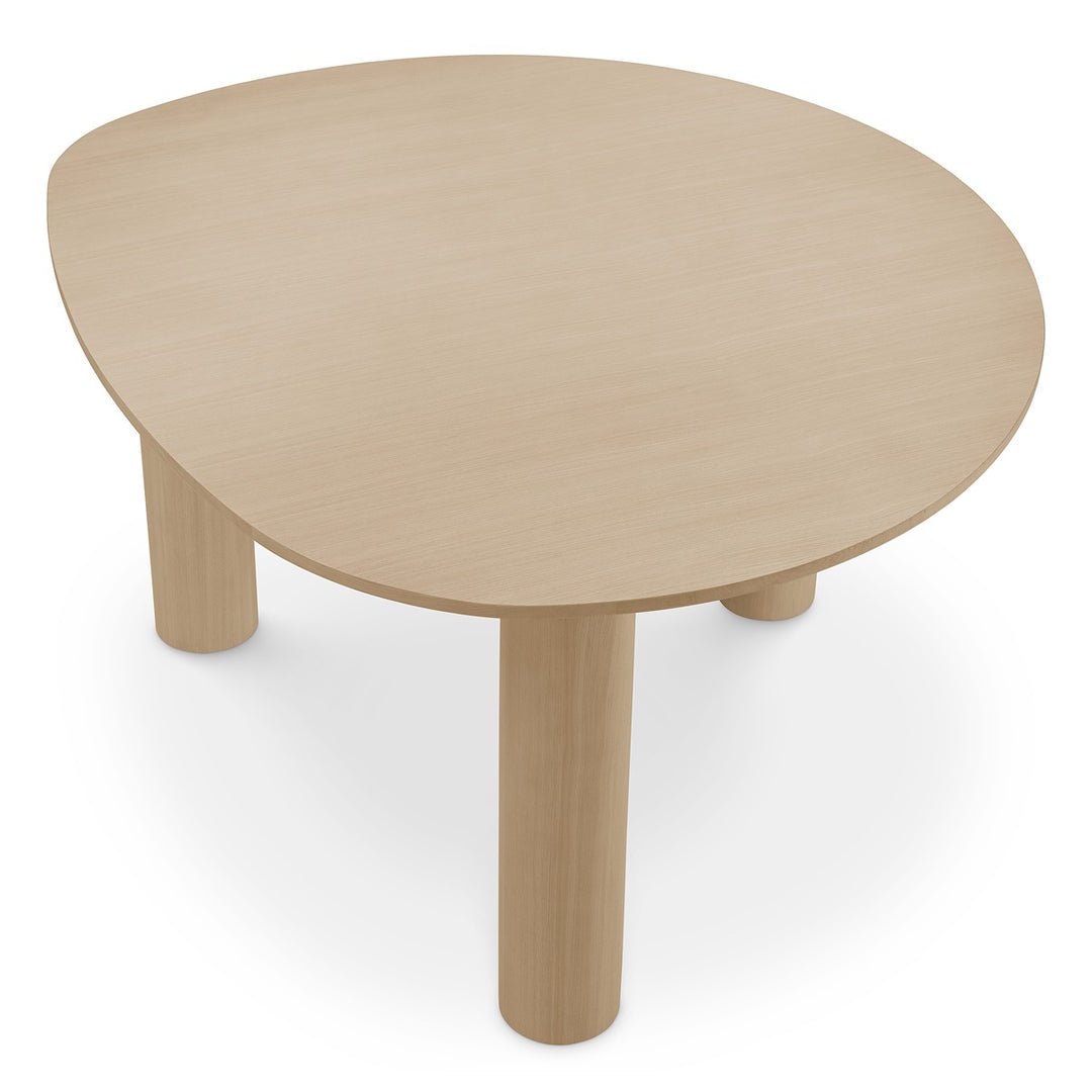 Lombardo Dining Table - Natural Oak Veneer