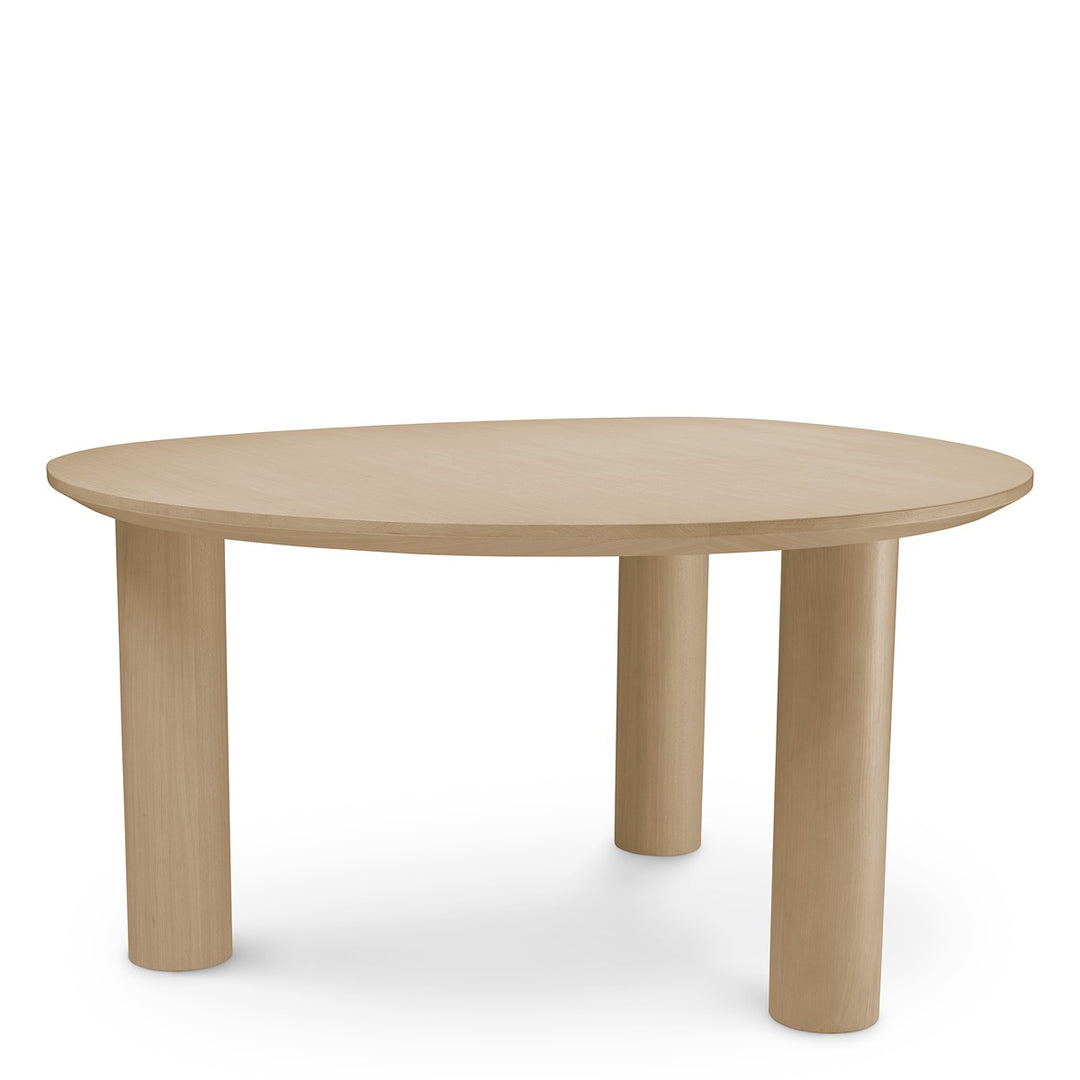 Lombardo Dining Table - Natural Oak Veneer