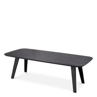 Eichholtz Glover Dining Table in Charcoal Grey Oak Veneer