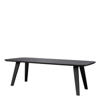 Eichholtz Glover Dining Table in Charcoal Grey Oak Veneer