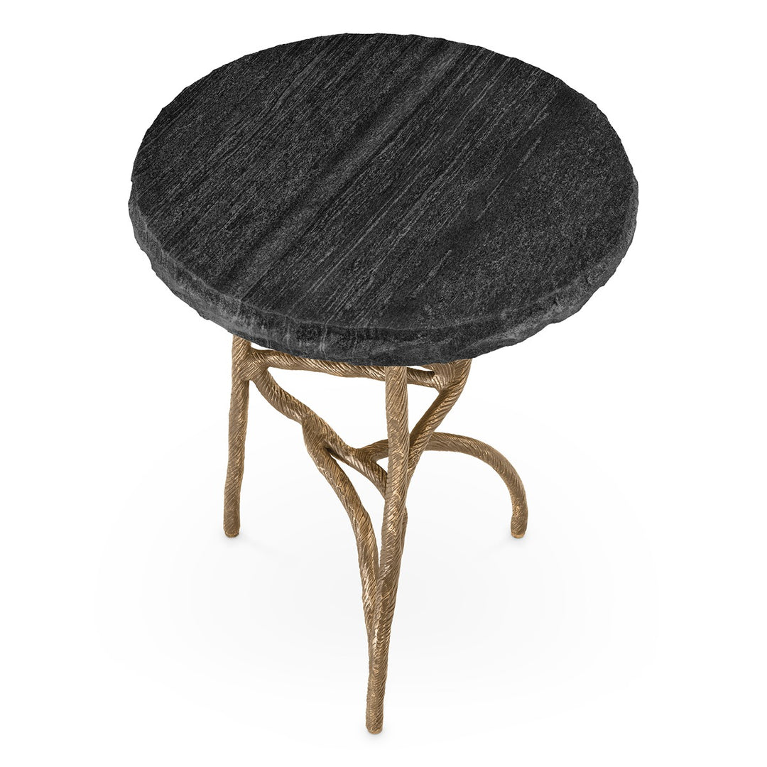 Dreyfus Side Table - Vintage Brass
