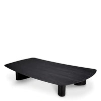 Eichholtz Bergman Coffee Table in Charcoal Grey Oak Veneer