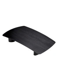 Eichholtz Bergman Coffee Table in Charcoal Grey Oak Veneer