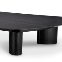 Eichholtz Bergman Coffee Table in Charcoal Grey Oak Veneer