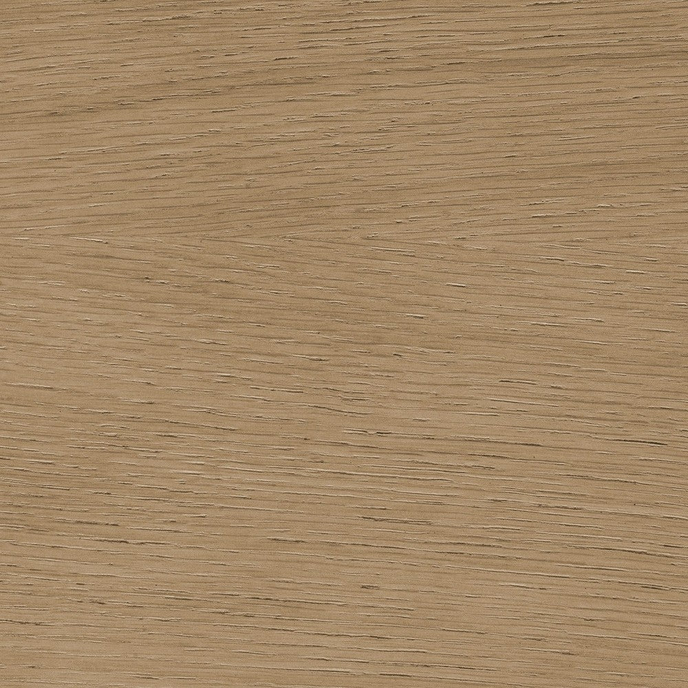 Modesto Desk - Natural Oak Veneer & Bronze