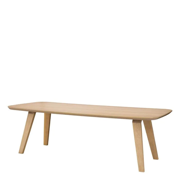 Eichholtz Glover Dining Table in Natural Oak Veneer