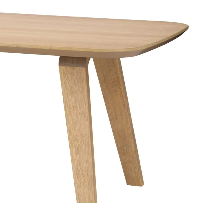 Eichholtz Glover Dining Table in Natural Oak Veneer