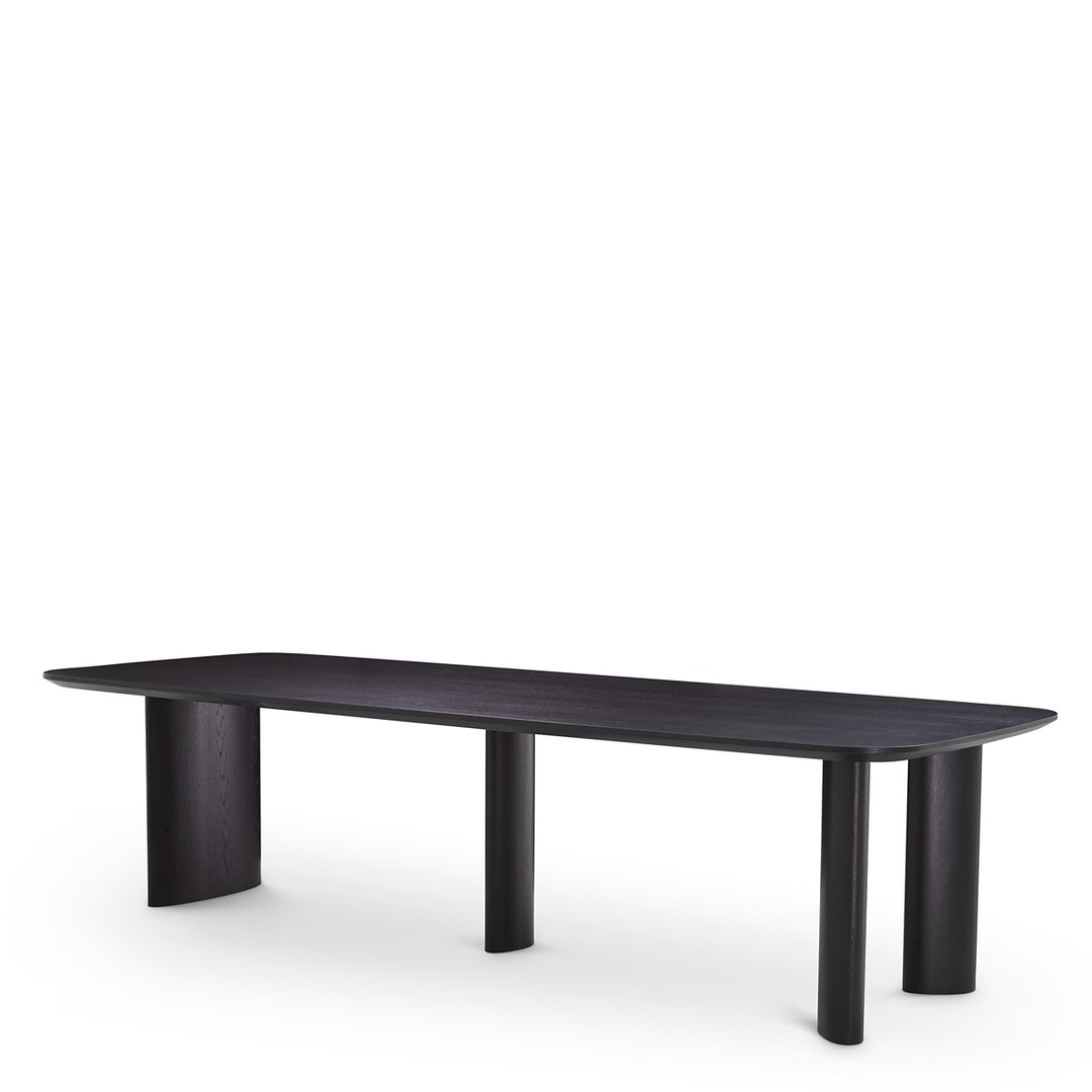 Harmonie Large Dining Table - Black Veneer