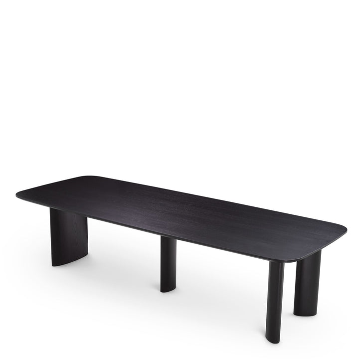 Harmonie Large Dining Table - Black Veneer