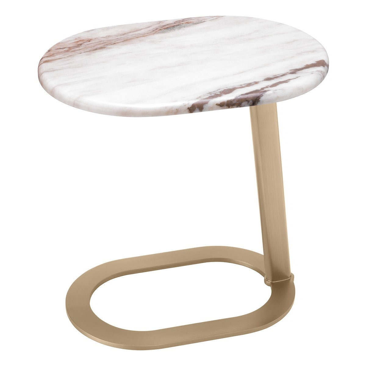 Eichholtz Oyo Side Table in Light Marble