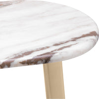 Eichholtz Oyo Side Table in Light Marble