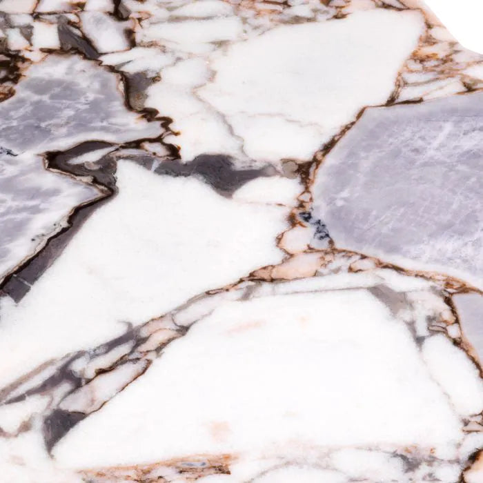 Shapiro Coffee Table - Light Marble Eichholtz 4