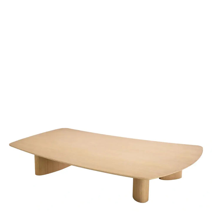 Bergman Rectangular Coffee Table - Natural Oak Veneer Eichholtz 6