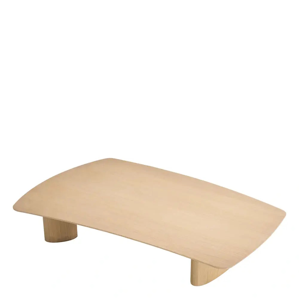Bergman Rectangular Coffee Table - Natural Oak Veneer Eichholtz 5