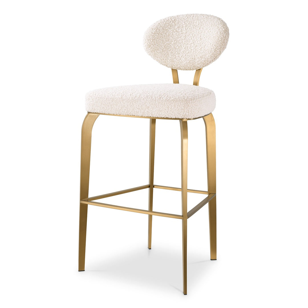 Dorrego Bar Stool - Boucle Cream