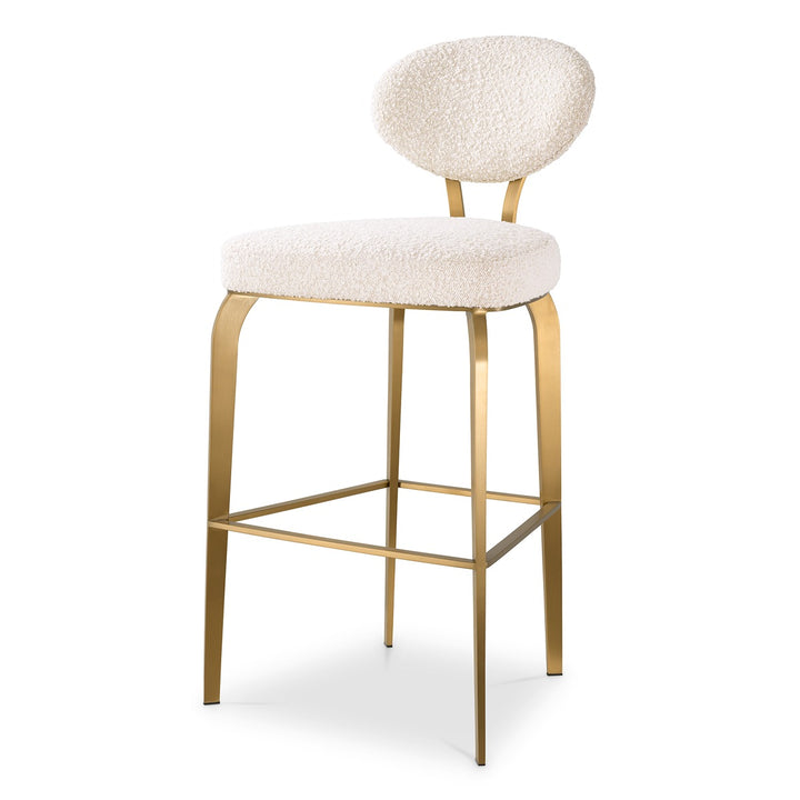 Dorrego Bar Stool - Boucle Cream