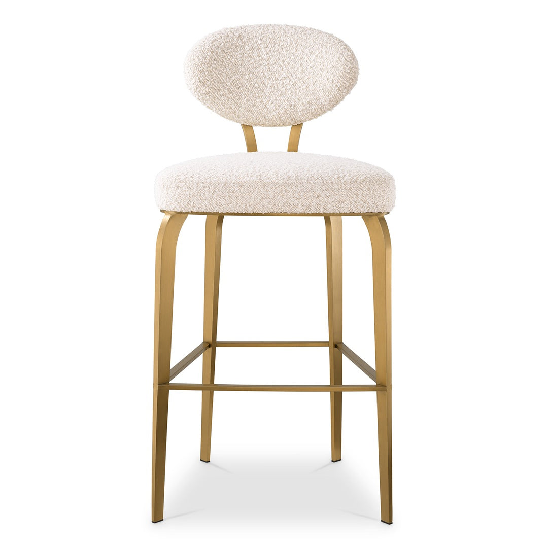 Dorrego Bar Stool - Boucle Cream