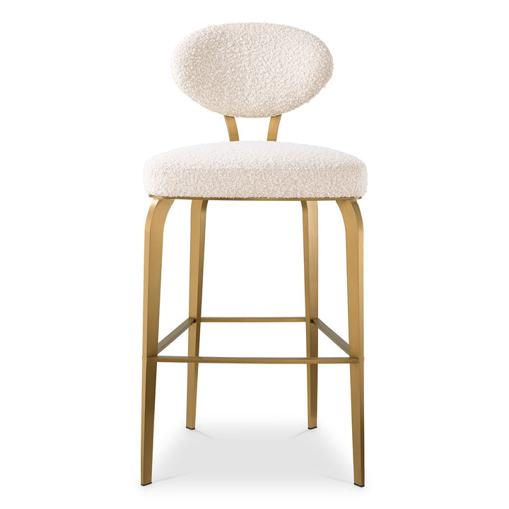 Dorrego Bar Stool - Boucle Cream